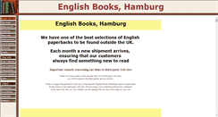 Desktop Screenshot of english-books-hamburg.de